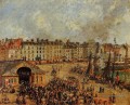 le marché aux poissons dieppe 2 1902 Camille Pissarro
